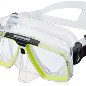 МАСКА AQUALUNG LOOK YELLOW CLEAR